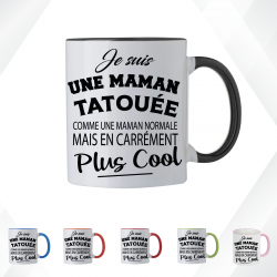 Mug - Je suis une maman tatouée comme une maman... - Brod N' Flock