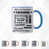 Mug - Noces de coquelicot 8 ans de mariage - Brod N' Flock