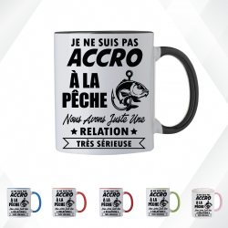 Mug - Je ne suis pas accro à la pêche nous avons juste - Brod N' Flock