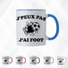 Mug - J'peux pas j'ai foot - Brod N' Flock