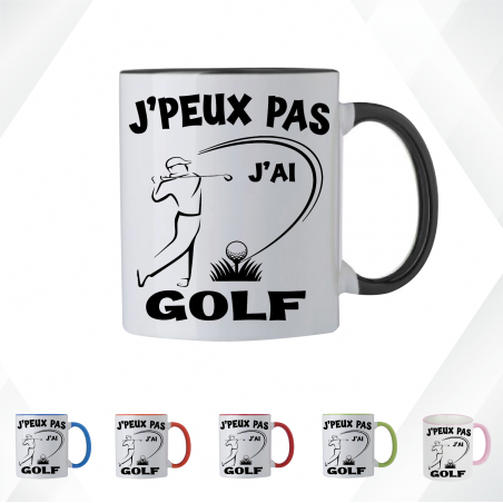 Mug - J'peux pas j'ai golf - Brod N' Flock
