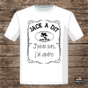 T-shirt - Jack a dit j'peux pas j'ai apéro - Brod N' Flock