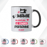 Mug - Si Mamie ne peut pas le coudre personne ne peut - Brod N' Flock