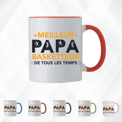 Mug - Meilleur papa basketteur de tous les temps - Brod N' Flock