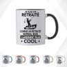 Mug - Je suis un retraité pêcheur comme un retraité ...- Brod N' Flock