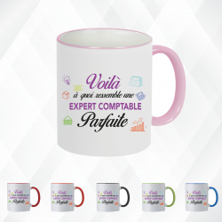 Mug - Voilà à quoi ressemble une expert comptable ...- Brod N' Flock