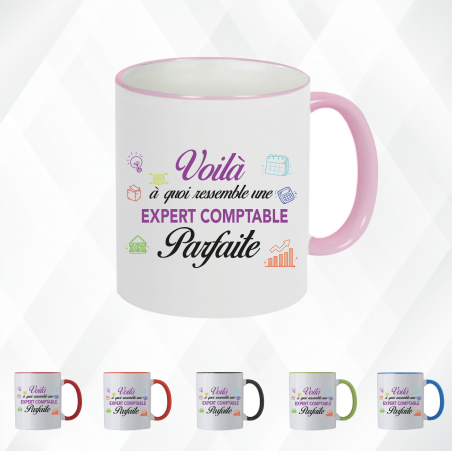 Mug - Voilà à quoi ressemble une expert comptable ...- Brod N' Flock