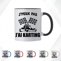 Mug - J'peux pas j'ai karting - Brod N' Flock