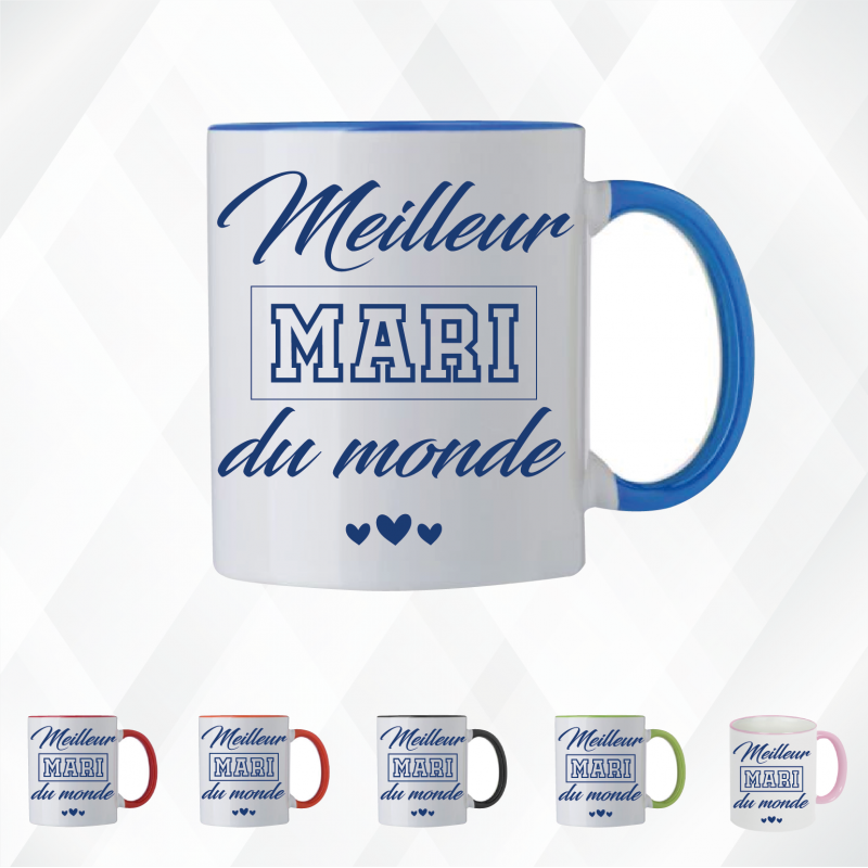 Mug - Meilleur mari du monde - Brod N' Flock