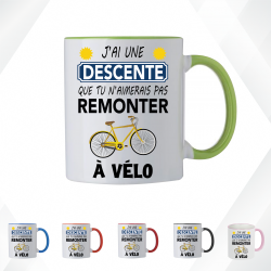 Mug - J'ai une descente que tu n'aimerais pas remonter - Brod N' Flock