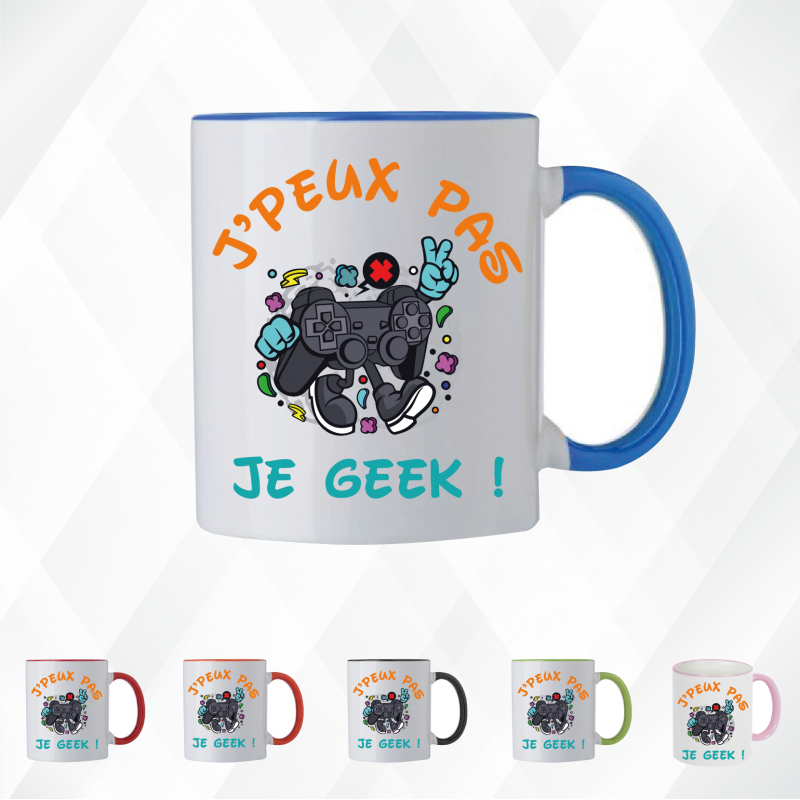 Mug - J'peux pas je geek - Brod N' Flock