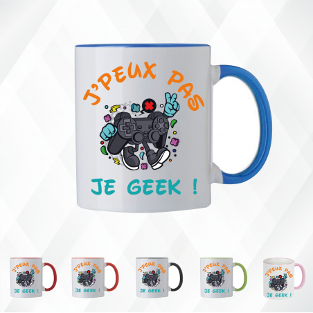 Mug - J'peux pas je geek - Brod N' Flock