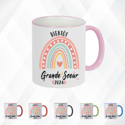 Mug - Bientôt Grande Sœur 2024 - Brod N' Flock