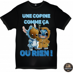 T-shirt - Une copine comme ça ou rien ! - Brod N' Flock