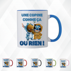 Mug - Une copine comme ça ou rien ! - Brod N' Flock