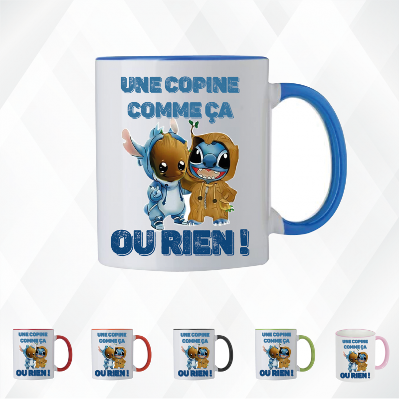 Mug - Une copine comme ça ou rien ! - Brod N' Flock Mug - Une copine comme ça ou rien ! - Brod N' Flock