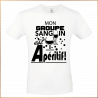 T-shirt - Mon groupe sanguin est Apéritif - Brod N' Flock