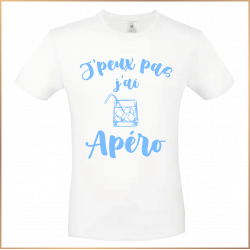 T-shirt - J'peux pas j'ai apéro - Brod N' Flock