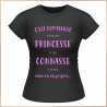 T-shirt - C'est compliqué d'être une princesse... - Brod N' Flock