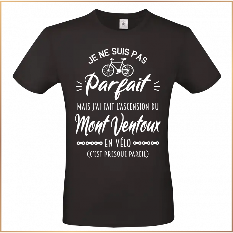 T-shirt - Je ne suis pas parfait mais j'ai fais... - Brod N' Flock