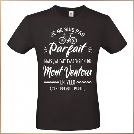 T-shirt - Je ne suis pas parfait mais j'ai fais... - Brod N' Flock