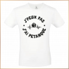 T-shirt - J'peux pas j'ai pétanque - Brod N' Flock