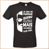T-shirt - Je suis un Parrain barbu comme un parrain... - Brod N' Flock