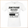 T-shirt - Jeune stagiaire retraité formation en cours - Brod N' Flock