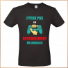 T-shirt - J'peux pas j'ai entrainement de pouces - Brod N' Flock