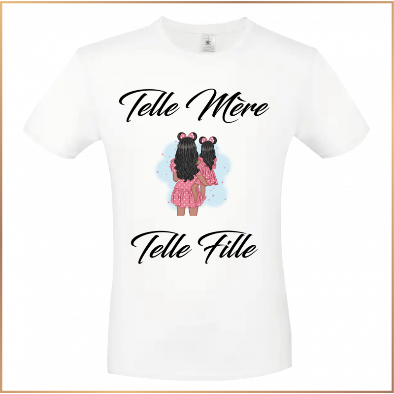 T-shirt - Telle mère telle fille - Brod N' Flock