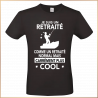 T-shirt - Je suis retraité pêcheur... - Brod N' Flock