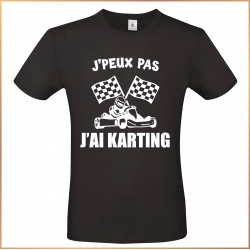 T-shirt - J'peux pas j'ai karting - Brod N' Flock