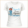 T-shirt - J'peux pas j'ai soirée pyjama entre copines - Brod N' Flock
