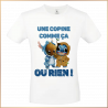 T-shirt - Une copine comme ça ou rien ! - Brod N' Flock