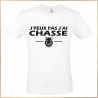 T-shirt - J'peux pas j'ai chasse - Brod N' Flock