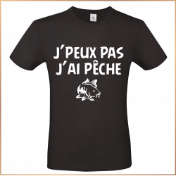 T-shirt - J'peux pas j'ai pêche - Brod N' Flock