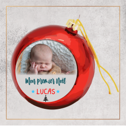 Boule de Noël - Mon premier Noël - Brod N' Flock