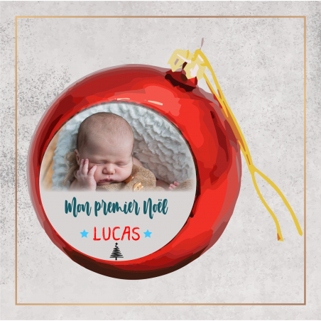 Boule de Noël - Mon premier Noël - Brod N' Flock