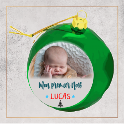 Boule de Noël - Mon premier Noël - Brod N' Flock