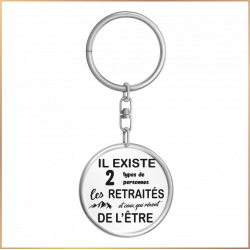 Porte clé - Il existe deux types de personnes... - Brod N' Flock