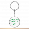 Porte clé - J'peux pas j'ai pêche - Brod N' Flock
