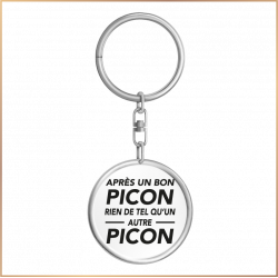 Porte clé - Après un picon ... un autre picon - Brod N' Flock