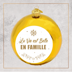copy of Boule de noël rouge
