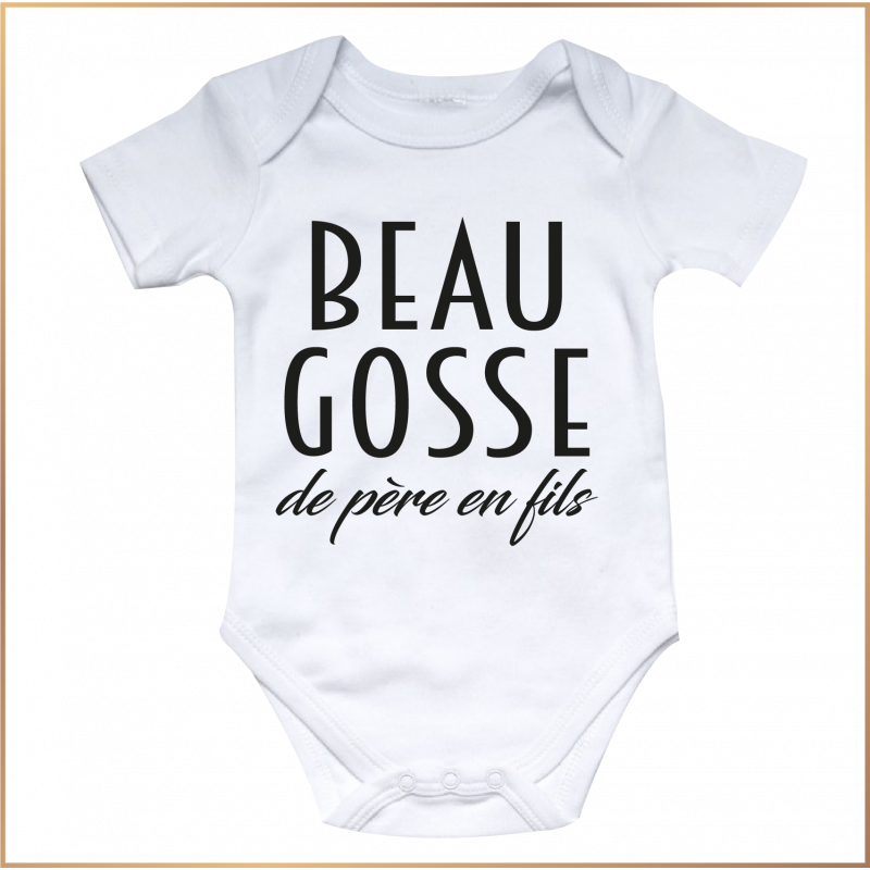 Body bébé - Beau gosse de père en fils - Brod N' Flock