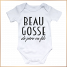Body bébé - Beau gosse de père en fils - Brod N' Flock