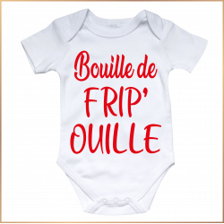 Body bébé - Bouille de frip' ouille - Brod N' Flock