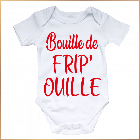 Body bébé - Bouille de frip' ouille - Brod N' Flock