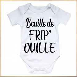 Body bébé - Bouille de frip' ouille - Brod N' Flock
