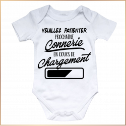 Body bébé - Veuillez patienter prochaine connerie en...- Brod N' Flock