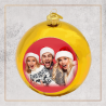 Boule de Noël - Avec votre photo - Brod N' Flock